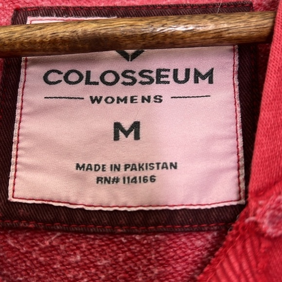 Colosseum - Ohio State Buckeyes Graphic Red Hooded Sweatshirt Size Medium - Picture 7 of 10